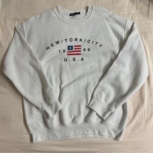 Nasty Gal White NYC Sweater